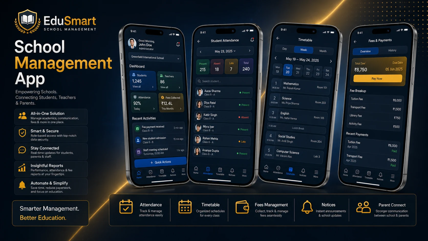 School Management App by RVM International